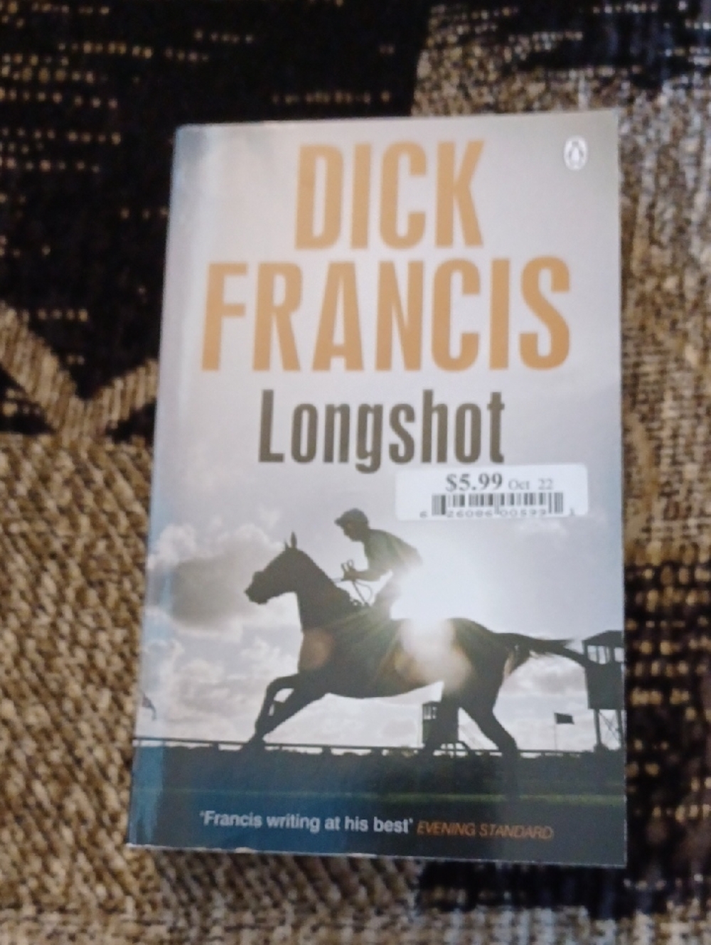 $4 Add-on "Longshot" By Dick Francis - Paperback Mystery